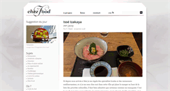 Desktop Screenshot of chezfood.com
